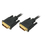 Generic 1211177 6.5ft. DVI-D Male to Male Dual Link Cable, Gold Ends, Black