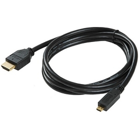 GWC 6ft. HDMI High-Speed w/Ethernet Micro Type D Male to Type A Male CH151180G