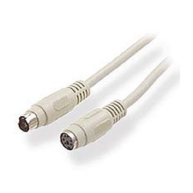 Ziotek 6ft. PS2 Keyboard Extension Cable Male to Female ZT1212400