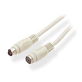 Ziotek 10ft. PS2 Mini Din6 Cable  Male to Female ZT1212410