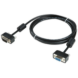 Generic 1281147 6ft. Super Slim VGA HD15 Male to Female Cable
