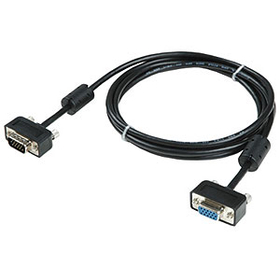 Generic 1281158 50ft. Super Slim VGA HD15 Male to Female Cable