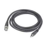 Ziotek 6ft. RCA Audio Male to BNC Adapter Cable, Black ZT1283307