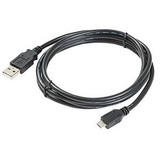 Generic 1310112 6ft. USB 2.0 Type A to USB-Micro Type B Male (5-Pin) USB Cable, Black