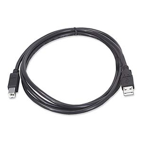 Ziotek 6ft. USB 2.0 Type A Male to Type B Male USB Cable, Black ZT1310980