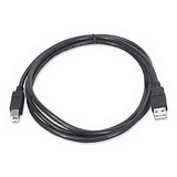 Ziotek 15ft. USB 2.0 Type A Male to Type B Male USB Cable, Black ZT1310990