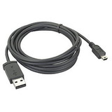 Ziotek 10ft. USB 2.0 Type A Male to Mini-USB (5-Pin) Male USB Cable ZT1311020