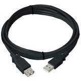 Ziotek 6ft. USB 2.0 Type A Male to Female Extension USB Cable, Black ZT1311034