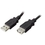Ziotek 10ft. USB 2.0 Type A Male to Female Extension USB Cable, Black ZT1311035