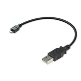 Ziotek 1ft. USB Shortys™ USB 2.0 Type A Male to Micro-USB Male USB Cable ZT1311546
