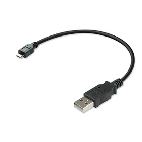 Ziotek 1ft. USB Shortys&#153; USB 2.0 Type A Male to Micro-USB Male USB Cable ZT1311546