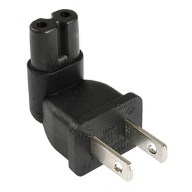 Generic 1410180 NEMA 1-15P Plug to IEC C7 Plug Adapter