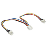 Generic 1480096 PWM Fan 4 Pin Y Cable, 6in. 1F to 2M