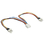 Generic 1480096 PWM Fan 4 Pin Y Cable, 6in. 1F to 2M