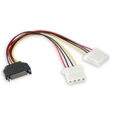 Generic 1480098 SATA to 4 Pin Molex Power Adapter Cable, 6in. 2M