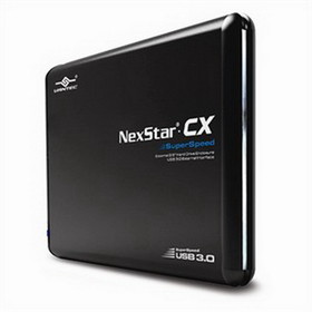 Vantec NexStar CX 2.5in SATA to USB 3.0 External Enclosure, Black NST-200S3-BK