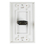 Generic 1800113 1 Port HDMI Wall Plate, Off White