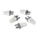 Platinum Tools Ez-RJ45 CAT6 Strain Reliefs, Gray, 50 Pack 100030GY
