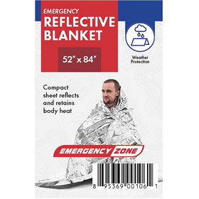 Emergency Zone 1101 Emergency Reflective Blanket