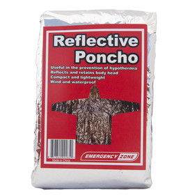 Emergency Zone 1304 Reflective Poncho