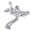 Kingston Brass ABT100-1 Vintage Tub Faucet Body, Polished Chrome