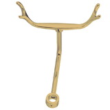 Kingston Brass ABT1050-2 Shower Pole Holder, Polished Brass