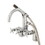 Aqua Vintage AE8151DX Concord 7-Inch Adjustable Wall Mount Tub Faucet, Polished Chrome