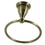 Kingston Brass Heritage 6-Inch Towel Ring, Antique Brass