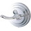 Kingston Brass BA2717C Milano Robe Hook, Polished Chrome