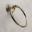 Kingston Brass BA3964AB Restoration Towel Ring, Antique Brass