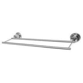 Kingston Brass Concord 18-Inch Double Towel Bar, Polished Chrome