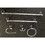 Kingston Brass BAHK5012478C Mesa Verde 5-Piece Bathroom Accessory Set, Polished Chrome