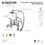 Kingston Brass CC1154T8 Vintage 7-Inch Deck Mount Tub Faucet with Hand Shower, Brushed Nickel
