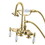 Kingston Brass CC18T1 Vintage 3-3/8-Inch Deck Mount Tub Faucet, Polished Chrome