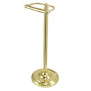 Kingston Brass CC2002 Pedestal Toilet Paper Holder, Polished Brass