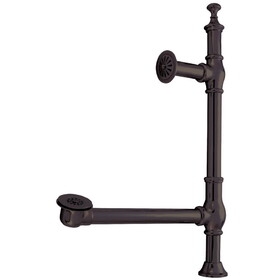 Kingston Brass CC3095 Clawfoot Tub Waste and Overflow Drain, Oil Rubbed Bronze