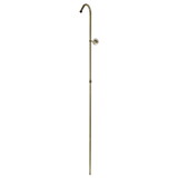 Kingston Brass CC3163 Vintage Convert to Shower (without Spout and Shower Head), Antique Brass