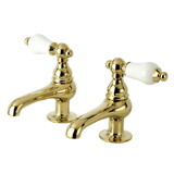 Kingston Brass Basin Faucet (1)CCPL2CSC (1)CCPL2CSH, Polished Brass
