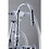 Kingston Brass CC614T1 Vintage Clawfoot Tub Faucet with Hand Shower, Polished Chrome