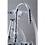 Kingston Brass CC616T1 Vintage Clawfoot Tub Faucet with Hand Shower, Polished Chrome