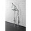 Aqua Vintage CCK8401DX Concord Freestanding Tub Faucet with Supply Line, Stop Valve, Polished Chrome