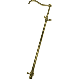 Kingston Brass CCR6172 60" Add on Shower with 17" Shower Arm, Polished Brass