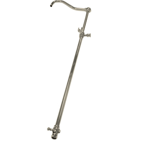 Kingston Brass CCR6178 60" Add on Shower with 17" Shower Arm, Satin Nickel