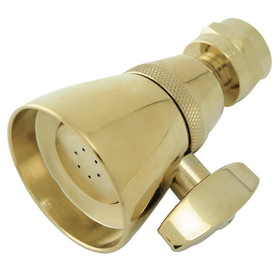 Elements of Design DCK131A2 1-3/4-Inch OD Brass Shower Head, Polished Brass