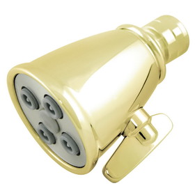 Elements of Design DCK1372 2-1/4-Inch OD Adjustable Brass Shower Head, Polished Brass