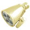 Elements of Design DCK1372 2-1/4-Inch OD Adjustable Brass Shower Head, Polished Brass