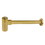 Kingston Brass DD8107 Trimscape 1-1/4 Inch OD Brass Round Siphon Bottle Trap, Brushed Brass