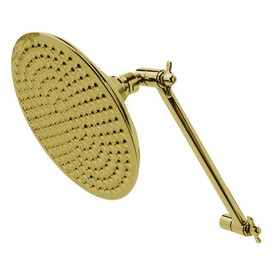 Elements of Design DK13622 Shower Head With Adjustable Shower Arm, Polished Brass