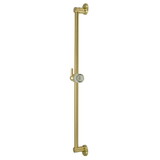 Elements of Design DK180A2 24-Inch Shower Slide Bar with Pin Wall Hook, Polished Brass