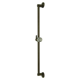 Elements of Design DK180A5 24-Inch Shower Slide Bar with Pin Wall Hook, Oil Rubbed Bronze